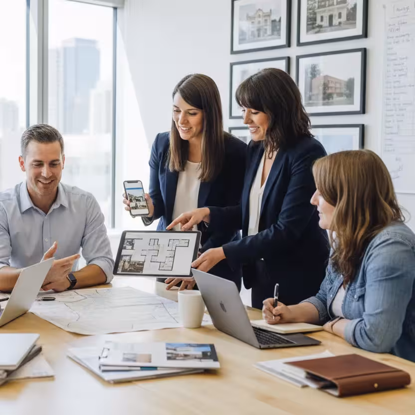 Office workers