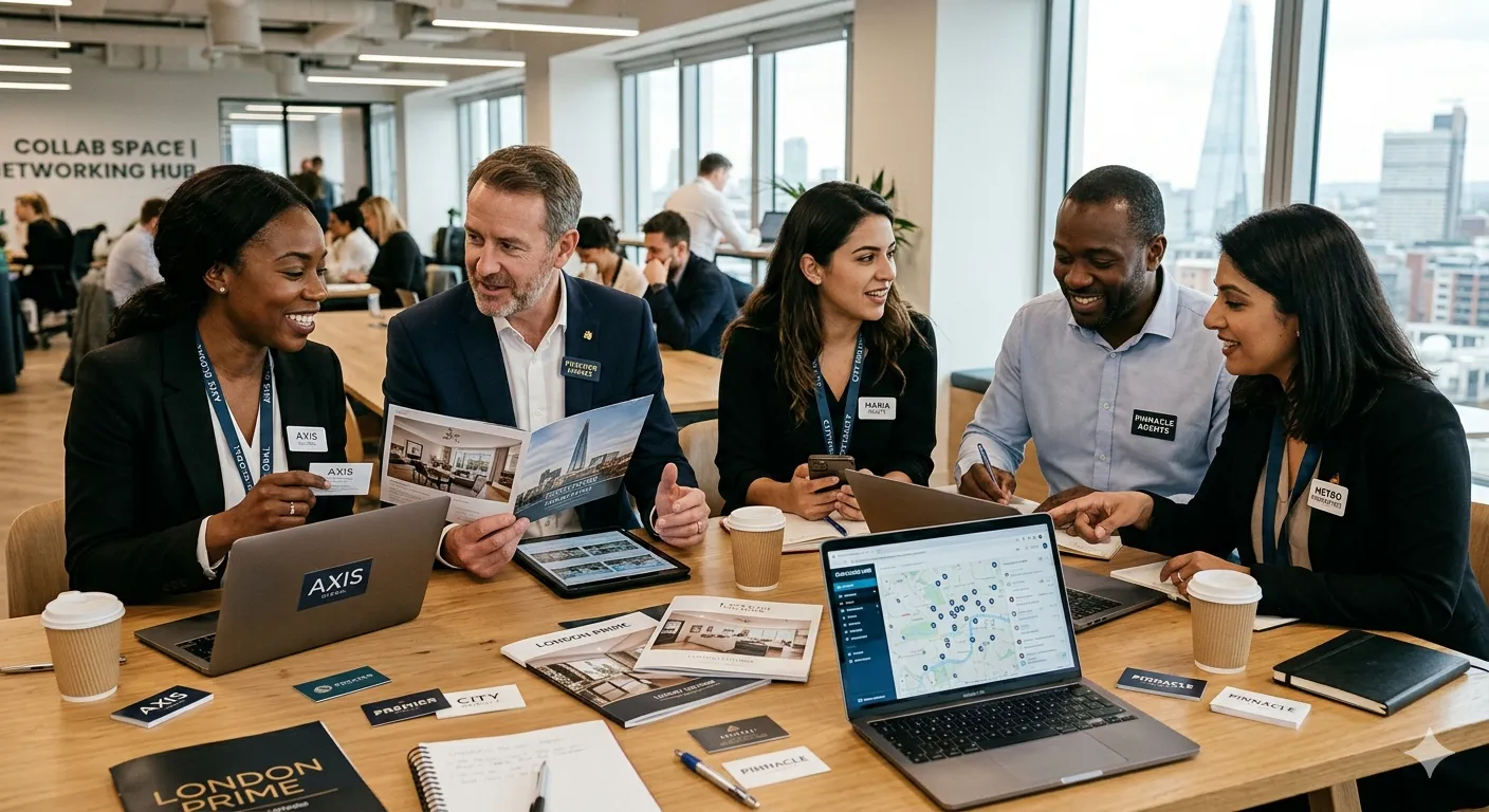 Estate agents networking